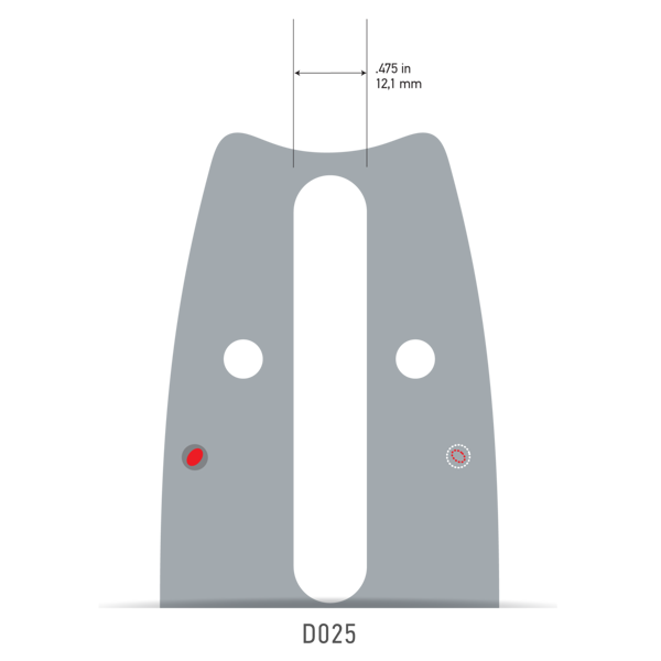 iGOForestry | GUIDE BARS | 160RNDD025