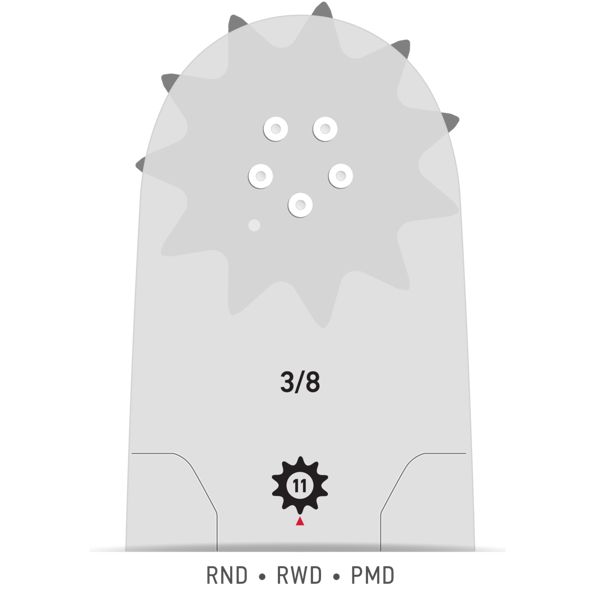 iGOForestry | GUIDE BARS | 168RNDK095