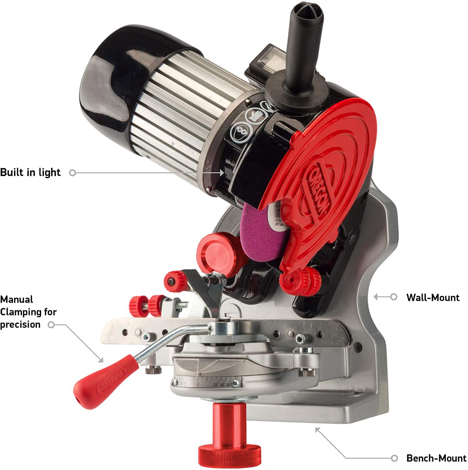 Horizontal deals bench grinder